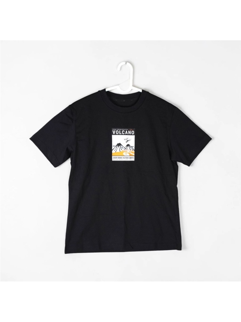 DJI Official Crew Neck T Shirt Adult M Black Volcano DJI Inspire 1 2015 Fearless